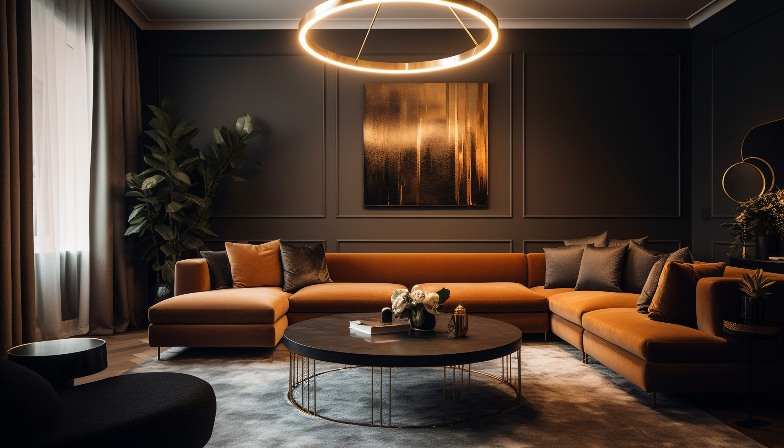 Luxury modern living room with elegant decor generated by artificial intelligence SSUCv3H4sIAAAAAAAACoRSTW/CMAy9T9p/qHIGrW0KY/yJHTiiHfJh2ow0QUnKhBD/fU7ToFymXar4PfvZz+799aWqCGdeCbKv7jHCWGk9+eBYUNYg3KwW3IGR4BCpM3J1dFuXAFNlAUgVrFNMlymcBTEYNgKCZtI6wo+ZJD6wMHnwcZYFEixAjxoJfEqkgY8prjIxk1iBFPnk3yCCJ6uC8hOPFMlQ6vGHwEH1xr8dbiO3+h+Z9Ph6LqEHI26zicKcAw0smTumVHL+CeDG0i6bpLKF06sVDLvvK1ooXZwSyvRFmQ3DfJhcJuxkgosjkDw50dZeGNdx7SfUhIwPzHtMlxkvGgn8DexY9DE2zAYWVSLxOjFsKG03u7bb0PZ9027btlsS0kUHhTrzOFkIY3FWsrSu4gSkaUBI3tTruvkQ624nYb0T2y5+KAd2ogIAF//4BQAA//8DAPNeD7y6AgAA